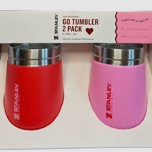 Stanley Red and Pink Tumbler Set